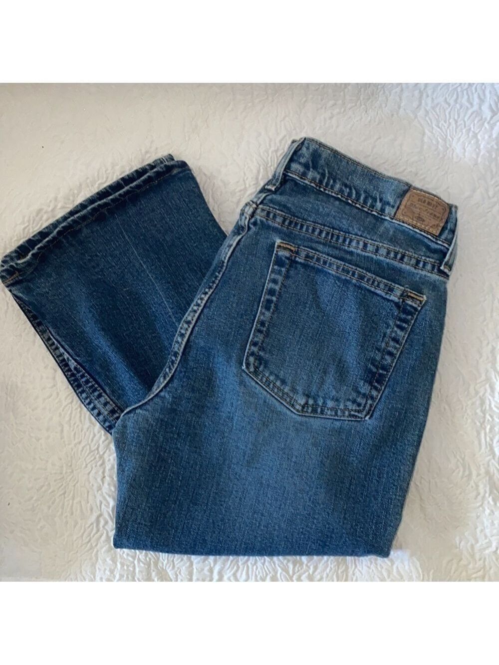 Old Navy Boot Cut Just Below The Waist Stretch Jeans